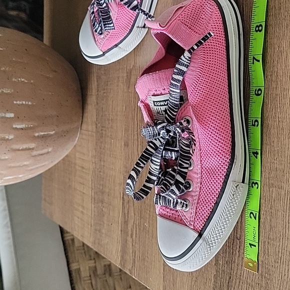 Converse Big Kids Pink All Star Sneakers Size 3 - Picture 8 of 8